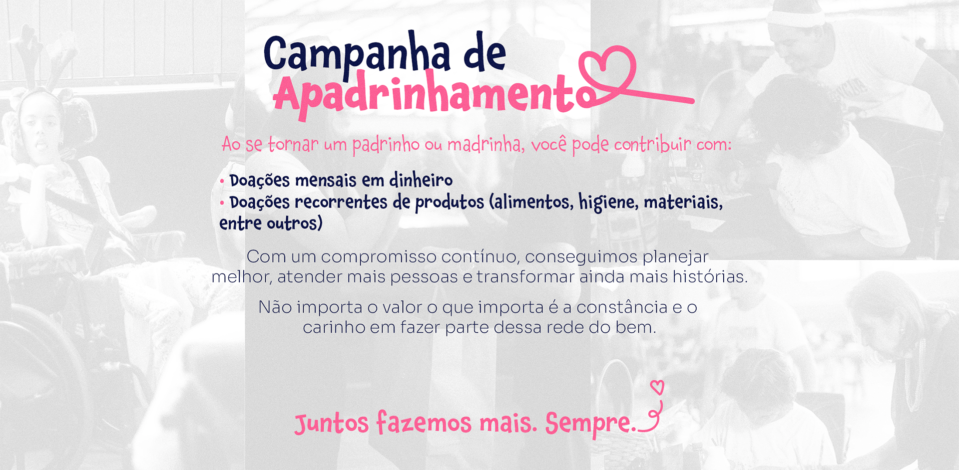Campanha de Apadrinhamento Instituto Ahimsa